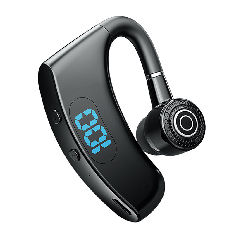 V12 Business Single Ear Smart Digital Display Earhook Wireless Bluetooth Headset Car Hands-free Earphone V12 Business Single Ear Smart Digital Display Earhook Wireless Bluetooth Headset Car Hands-free Earphone